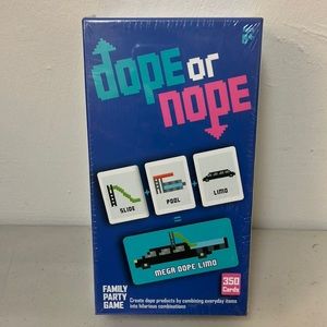 Wilder Games Dope or Nope - Family Friendly Party Game - Create Dope Products